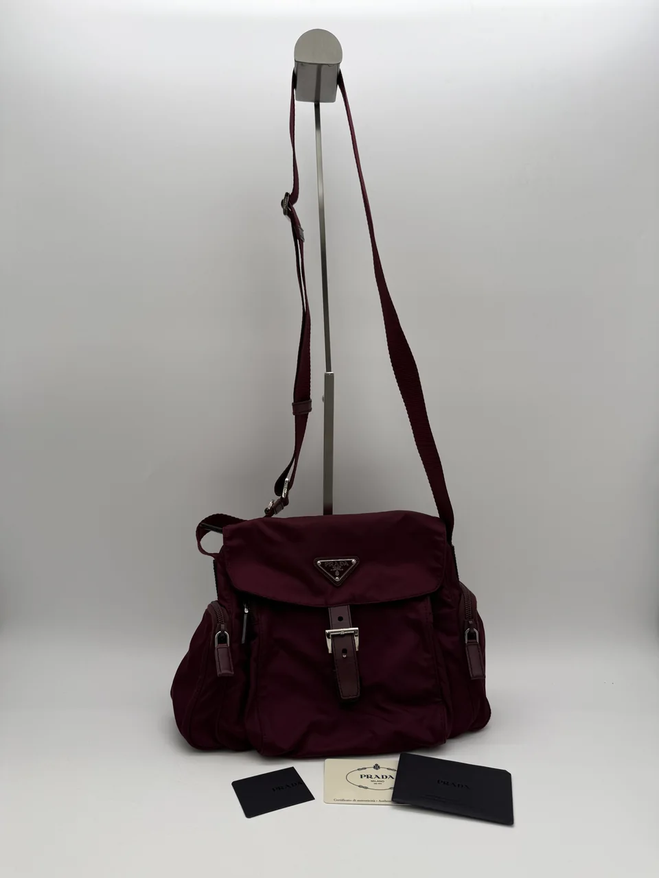PRADA NYLON SHOULDER BAG view 12