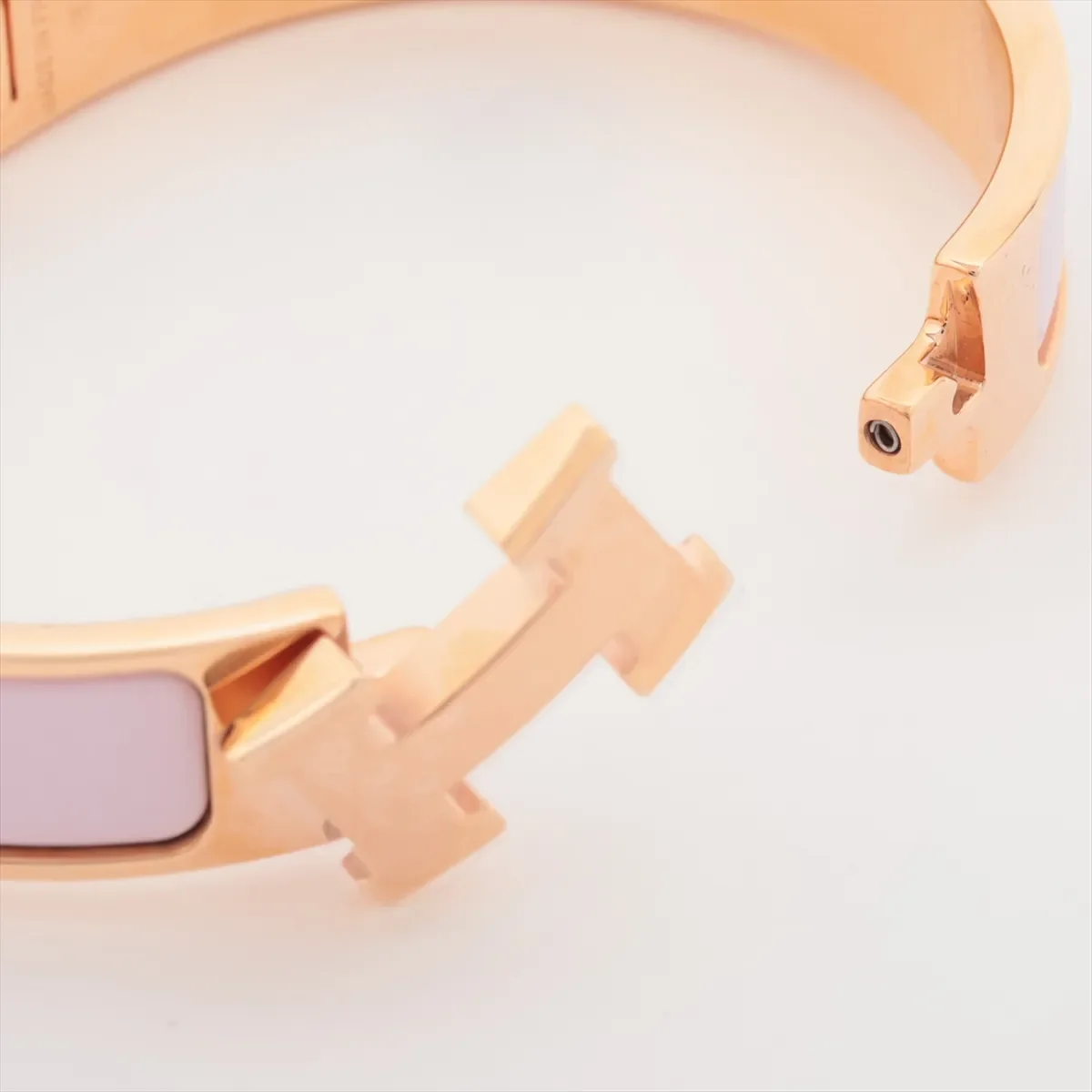 HERMES CLIC H (GOLD/PINK) view 5