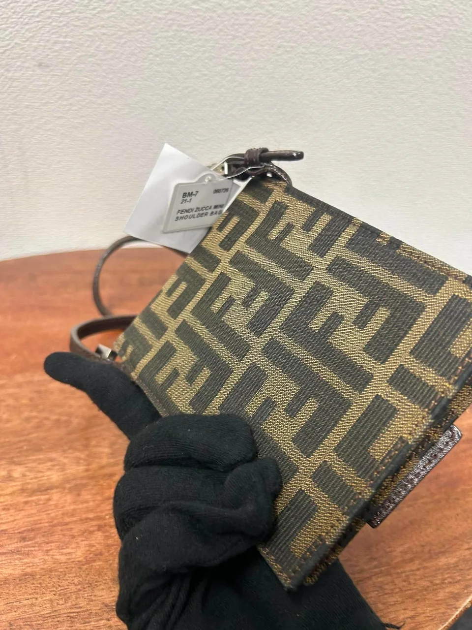 FENDI ZUCCA MINI SHOULDER BAG view 7