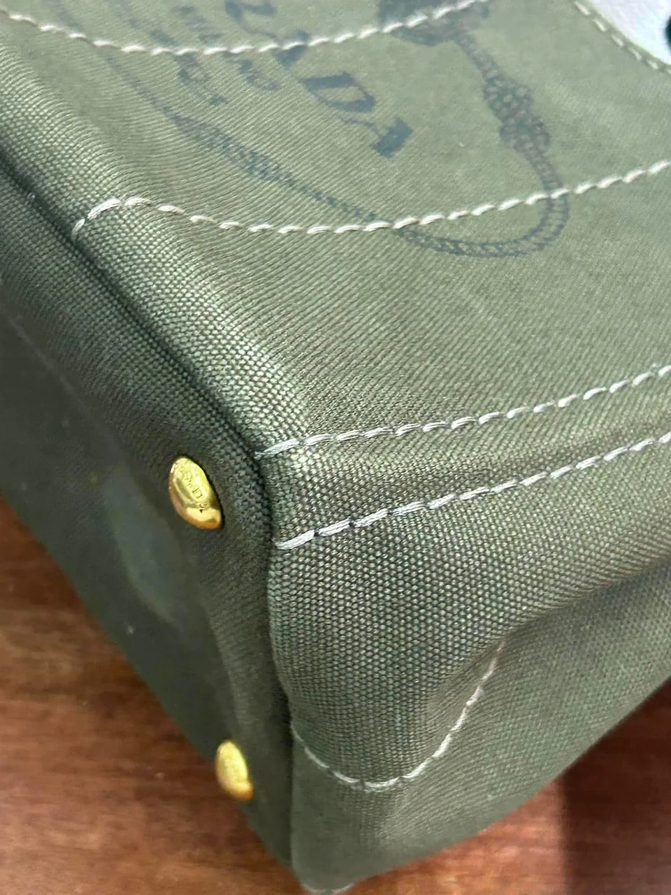 PRADA CANAPA (GREEN) view 6