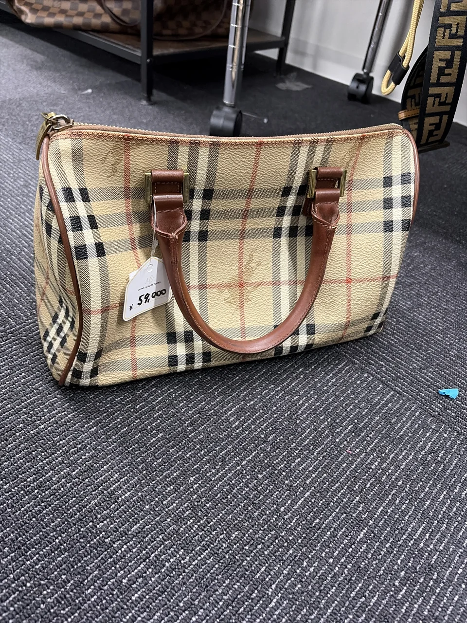 BURBERRY MINI BOSTON BAG view 2
