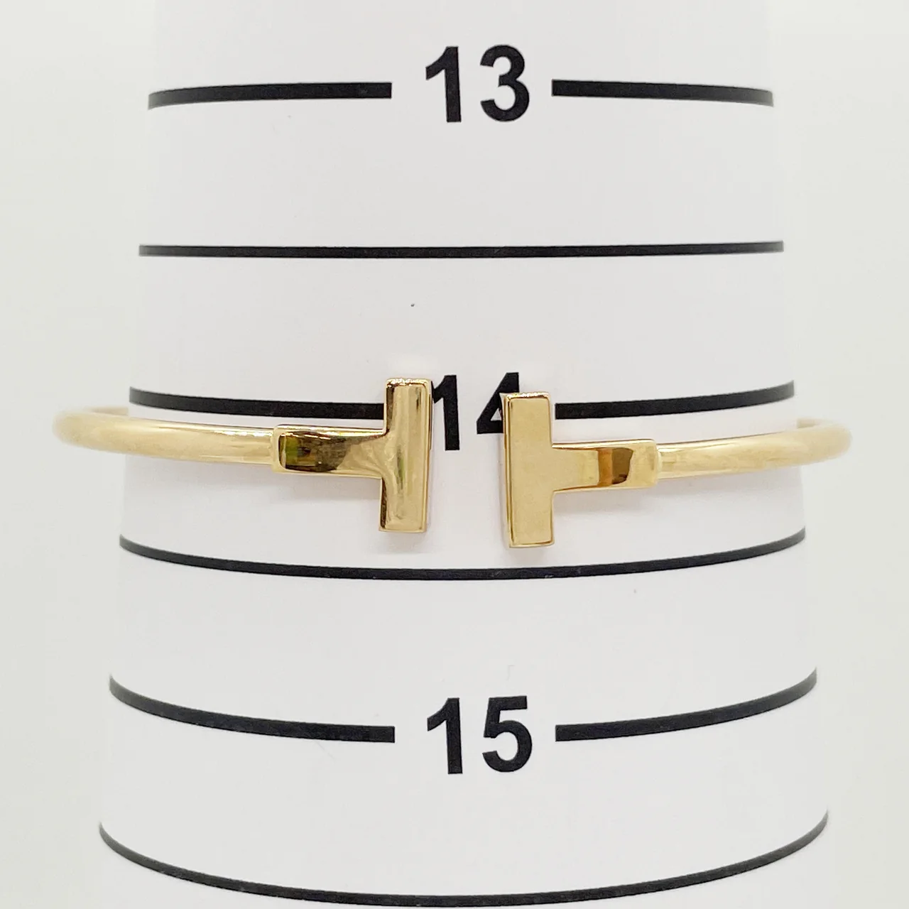 750PG TIFFANY&CO. T-WIRE BRACELET 8.1G view 6