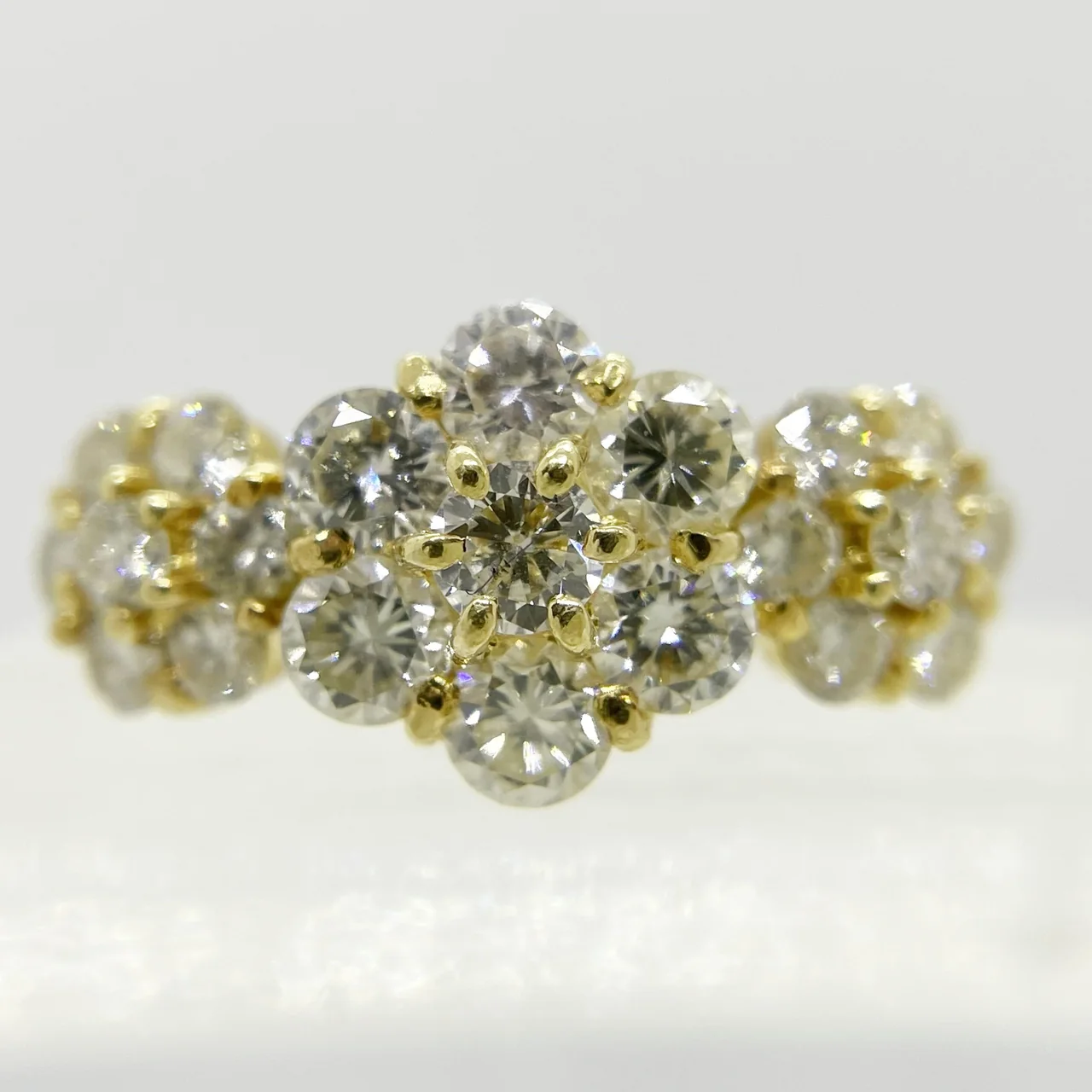 K18 DIAMOND RING FD1.70CTS 5.7G