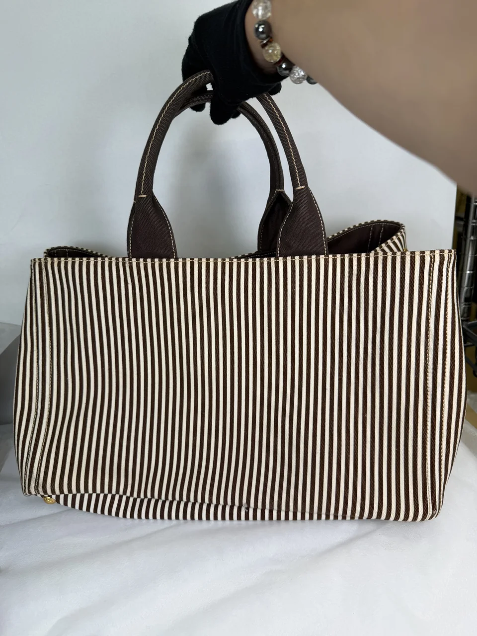 PRADA CANAPA TOTE BAG hover