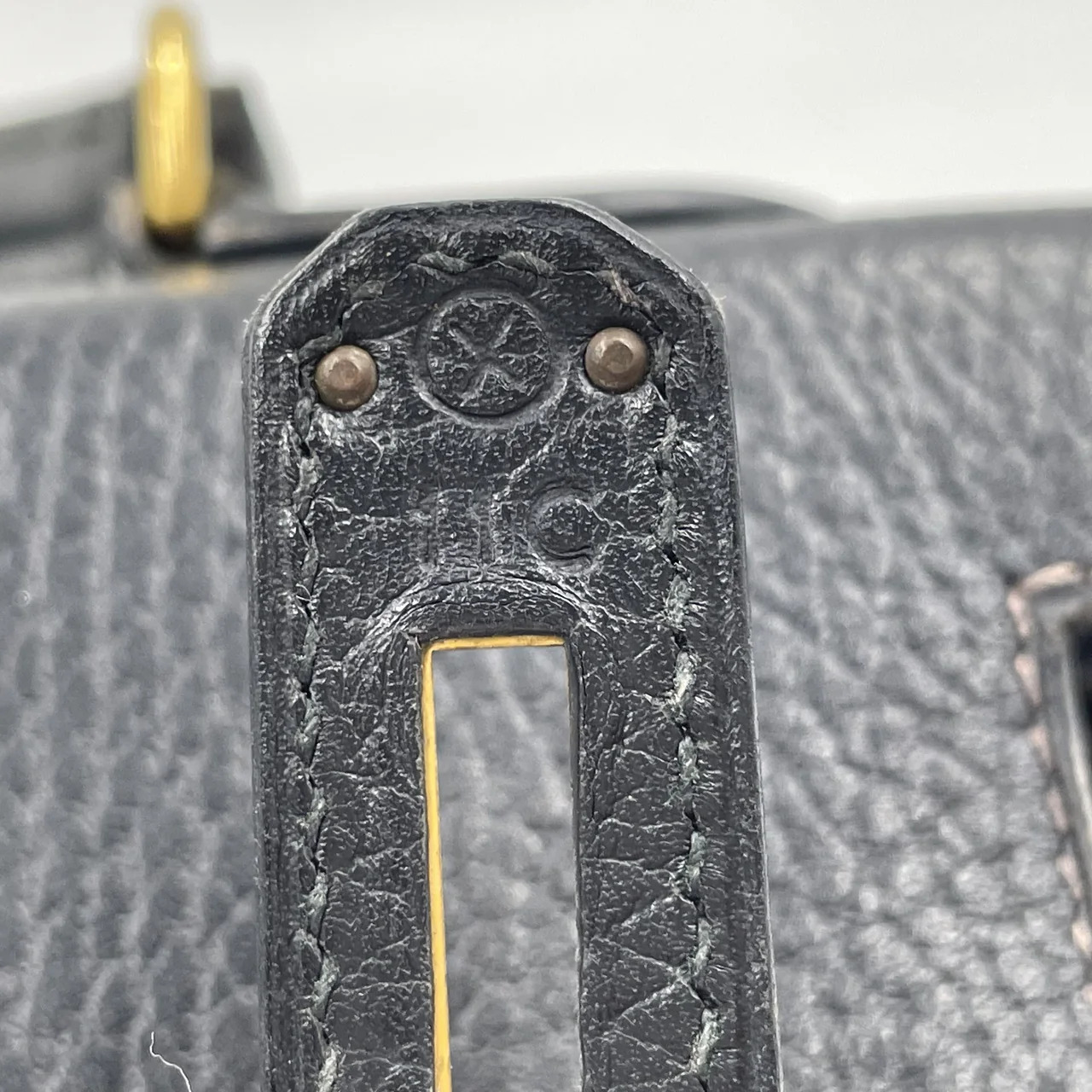 HERMES KELLY 32 (ARDENNES, BLACK, ○X STAMP) view 13