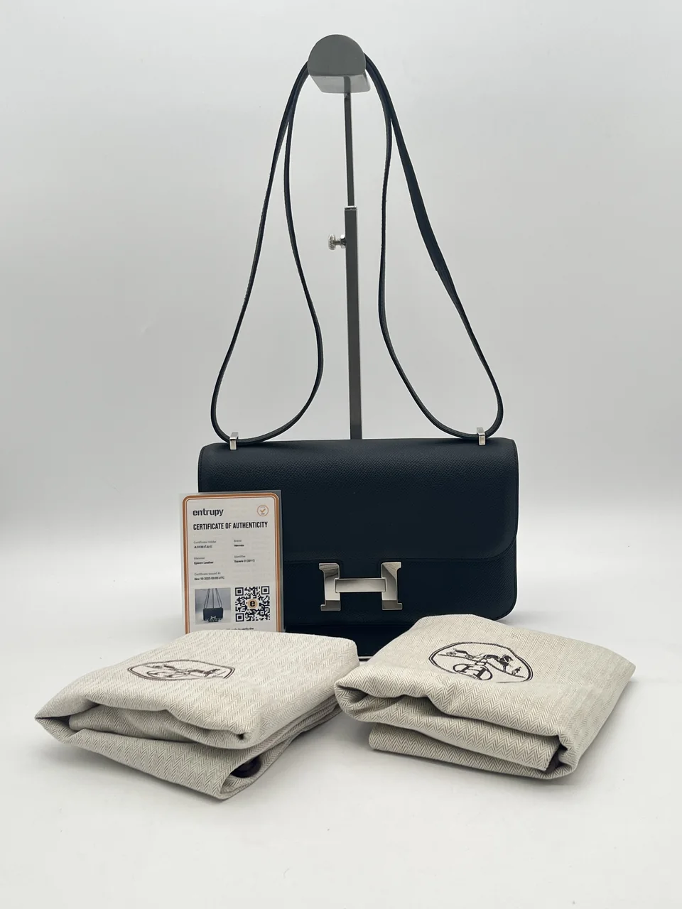 HERMES CONSTANCE ELAN (EPSON, BLACK, □O STAMP) view 3