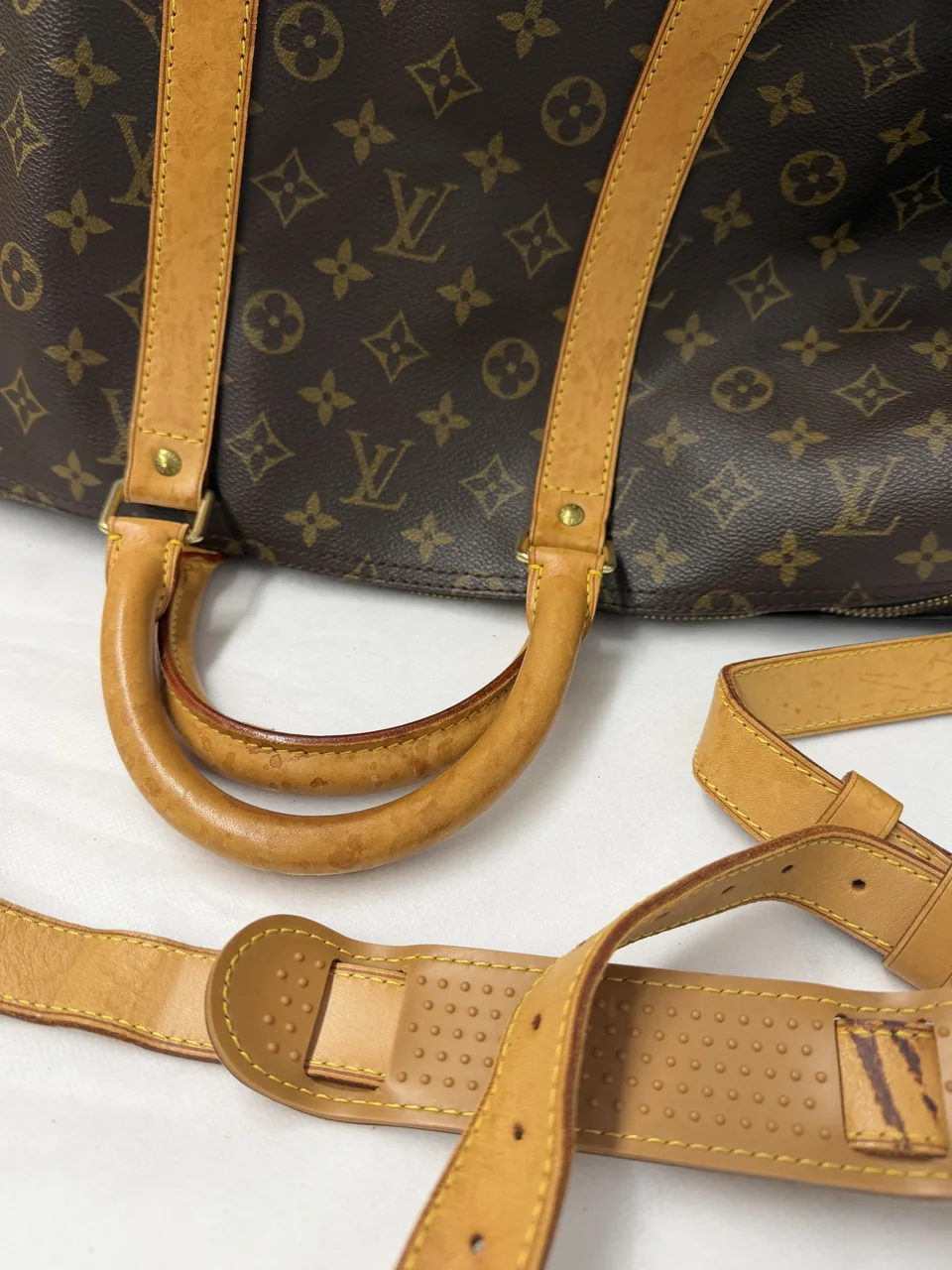 LV MONOGRAM KEEPALL BANDOULIERE 55 view 5